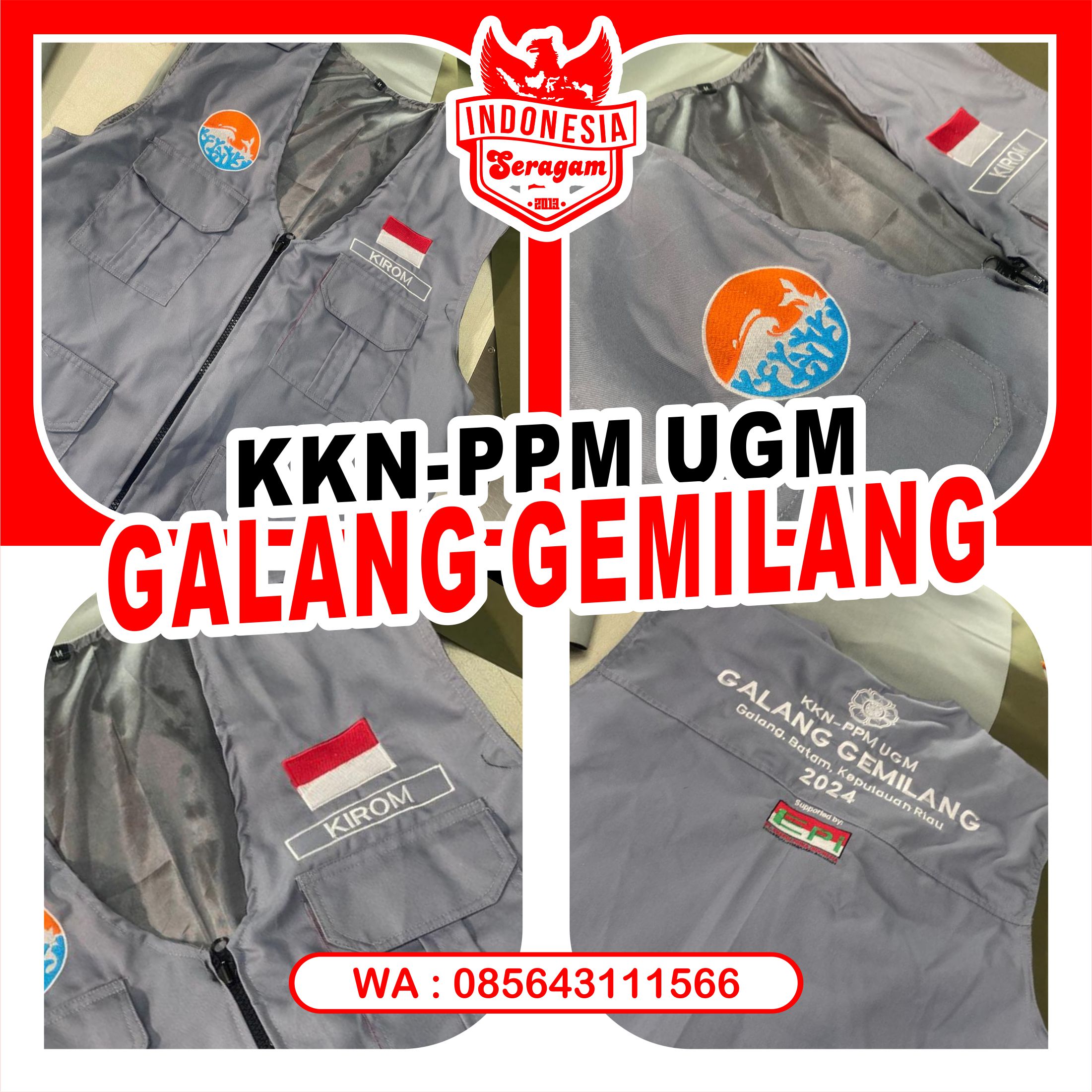 eragam Rompi Kuliah Kerja Nyata Pembelajaran Pemberdayaan Masyarakat Universitas Gadjah Mada KKN-PPM UGM Galang Gemilang 2024 Galang, Batam, Kepulauan Riau