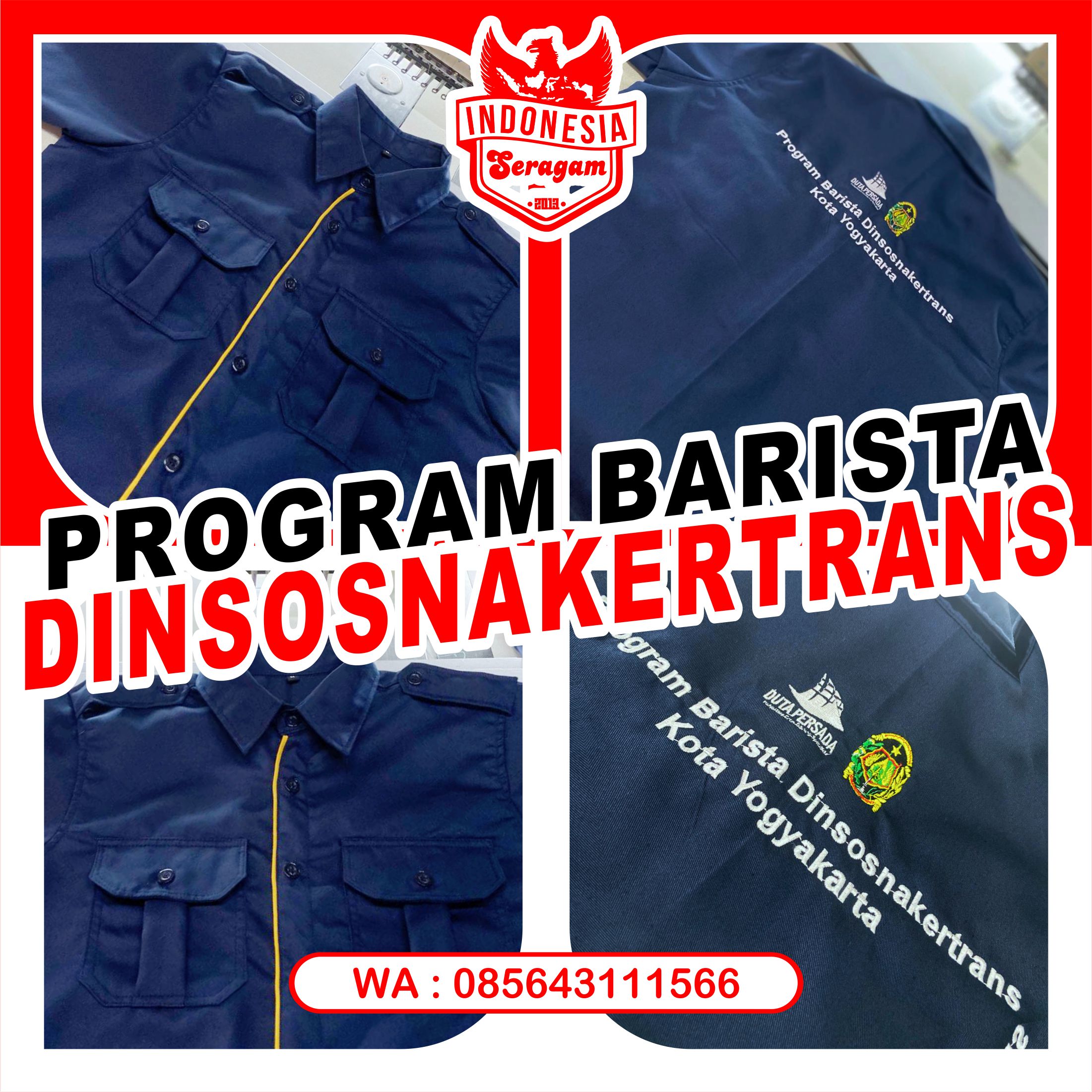 emeja Korsa PDH PDL Program Barista Dinsosnakertrans Kota Yogyakarta