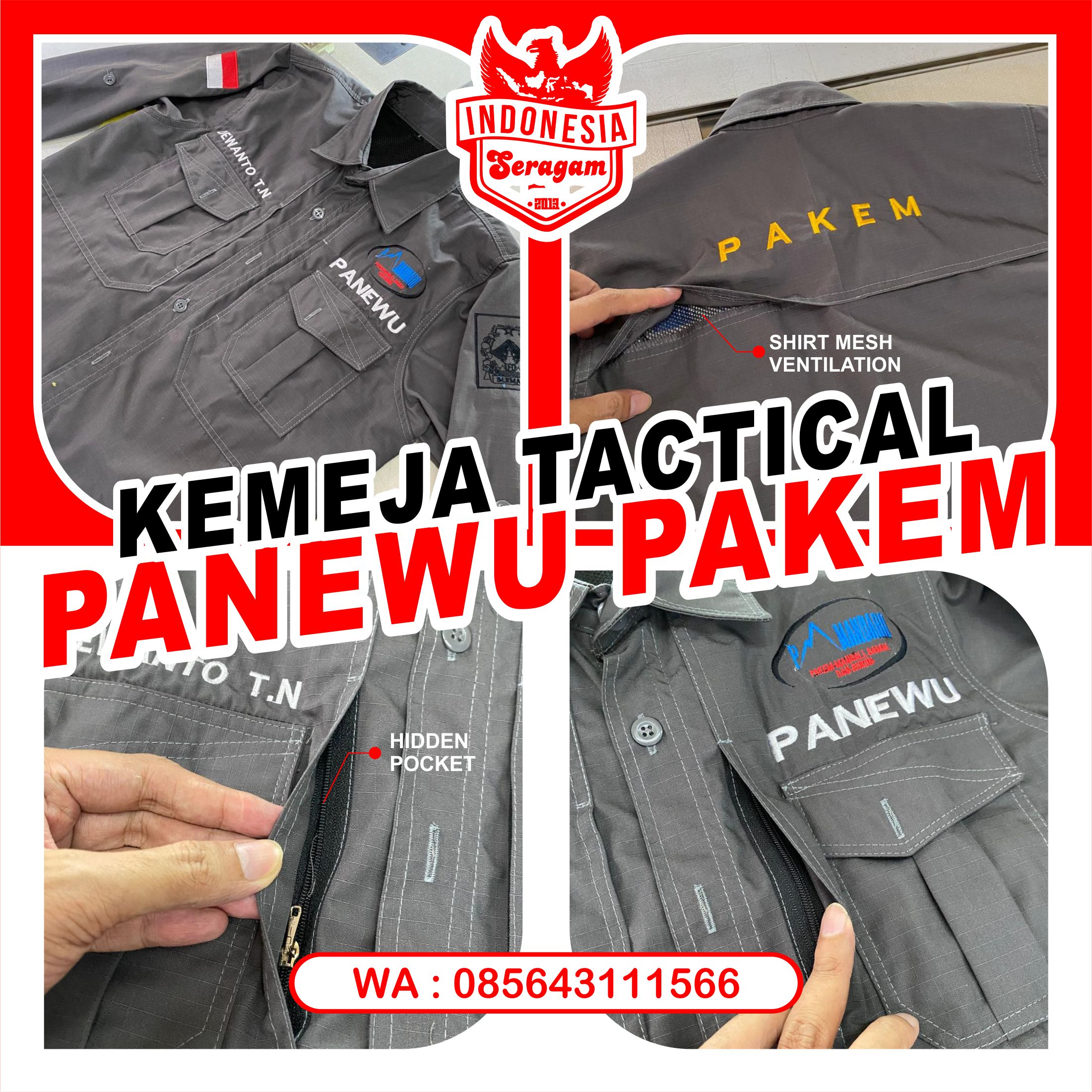 Seragam Kemeja Korsa Tactical Worksuit PDH PDL Mandaru Panewu Pakem Sleman Yogyakarta