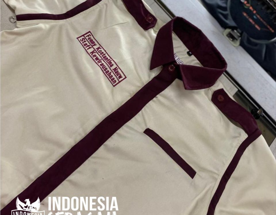 Seragam Kemeja Korsa Workshirt PDH PDL Custom Himpunan Mahasiswa Farmasi Universitas PGRI Yogyakarta