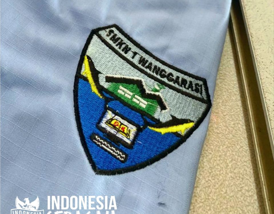 Seragam Kemeja Korsa PDH PDL Peserta Praktek Kerja Lapangan PKL Sekolah Menengah Kejuruan Negeri SMKN 1 Wanggarasi Pohuwato Gorontalo