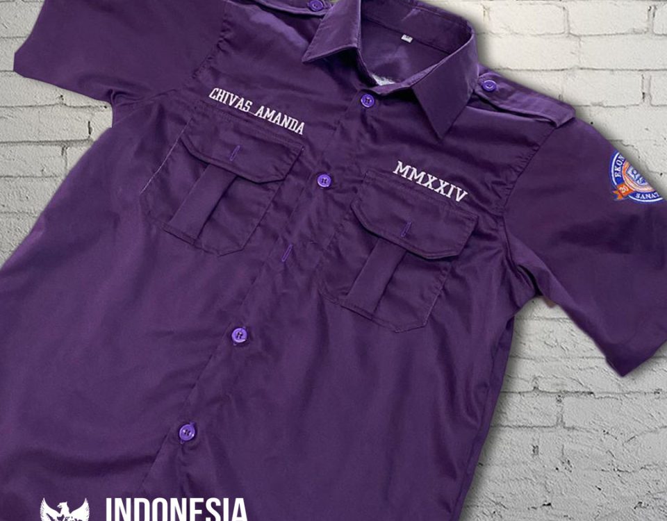 Seragam Kemeja Korsa Workshirt PDH PDL Familia in Aeternum Economics 24 Universitas Sanata Dharma Yogyakarta