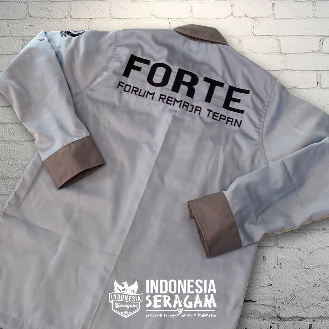 Seragam Kemeja Korsa Workshirt PDH PDL Forum Remaja Tepan FORTE Sleman Yogyakarta
