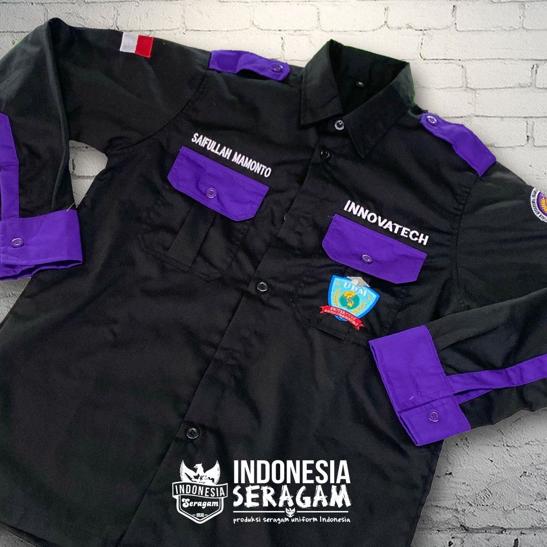 Seragam Kemeja Korsa Workshirt PDH PDL Himpunan Mahasiswa Program Studi Teknologi Pendidikan HIMATEP Universitas Bina Mandiri Gorontalo UBMG