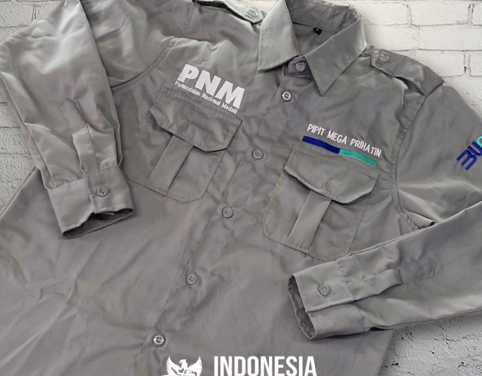 Seragam Kemeja Korsa PDH PDL Permodalan Nasional Madani PNM mekaar Badan Usaha Milik Negara BUMN