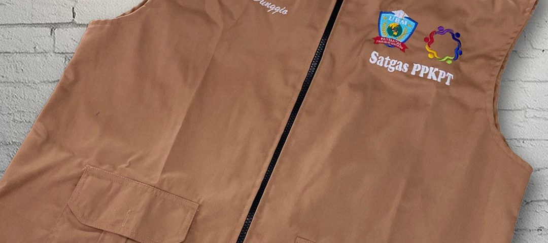 Rompi Custom Satuan Tugas Pencegahan dan Penanganan Kekerasan di Lingkungan Perguruan Tinggi SATGAS PPKPT Universitas Bina Mandiri Gorontalo UBMG