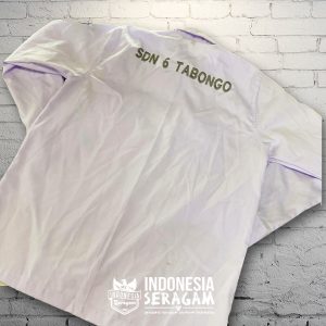Kemeja Tampak Belakang