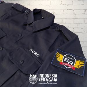 Kemeja Tampak Samping Kiri