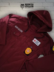 Jaket Parka Tampak Depan