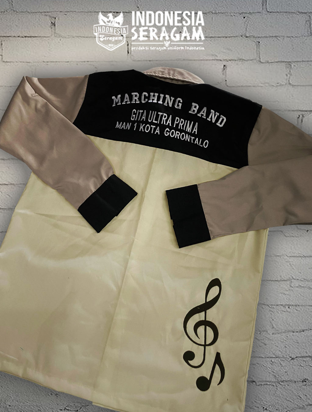 Kemeja Tampak Belakang