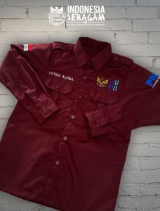 Kemeja Tampak Depan