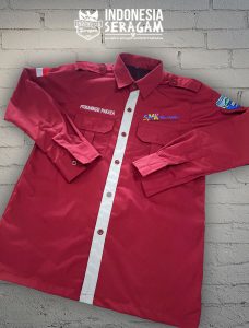 Kemeja Tampak Depan