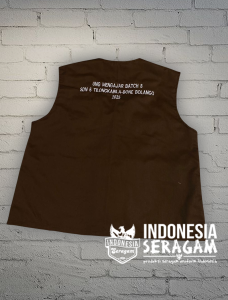 Seragam rompi custom UNG Mengajar Batch 8 SDN 6 Tilongkabila Bone Bolango 2025